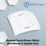 Motion-Protect-Cam Schraub-Klebelsockel White