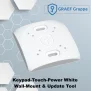 Motion-Protect-Cam Schraub-Klebelsockel White