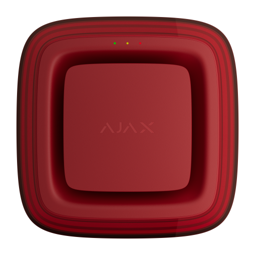 Ajax EN54 FireProtect (Sounder/VAD) rot