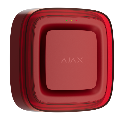 Ajax EN54 FireProtect (Sounder/VAD) rot