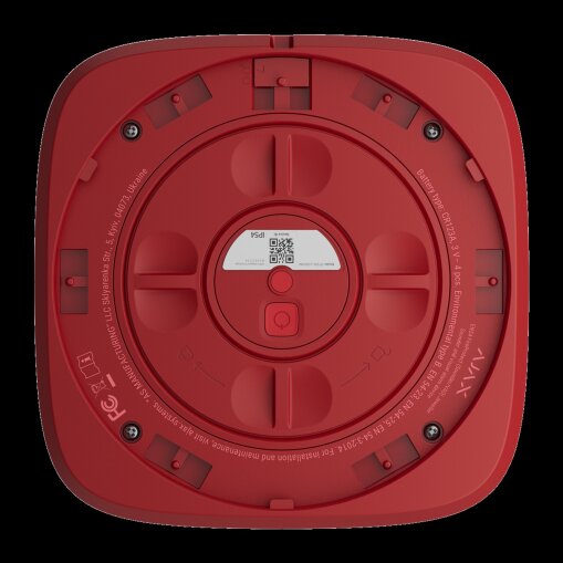 Ajax EN54 FireProtect (Sounder/VAD) rot