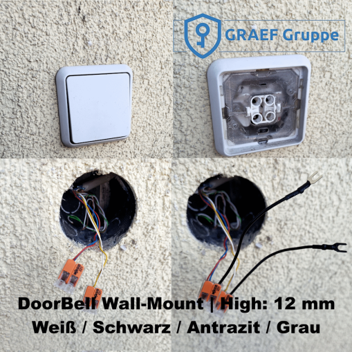DoorBell Mount grau