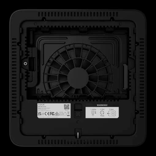 Ajax 8-Kanal NVR HAC Netzwerkrekorder black