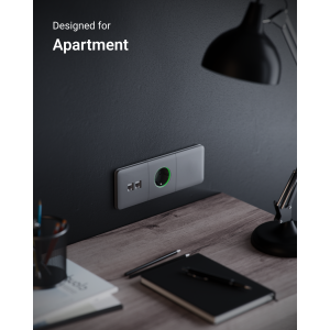 Ajax SoloCover (LAN) white