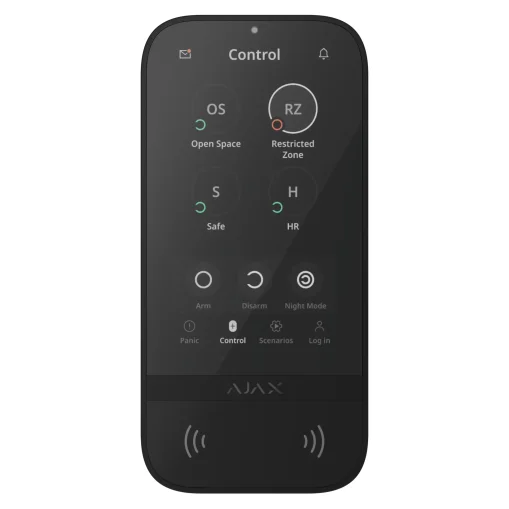 Ajax Superior KeyPad TouchScreen G3 Jeweller black