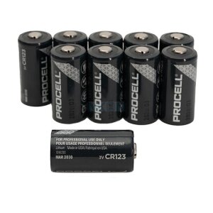 Duracell Procell CR123A Spezialbatteriere 10-Pack